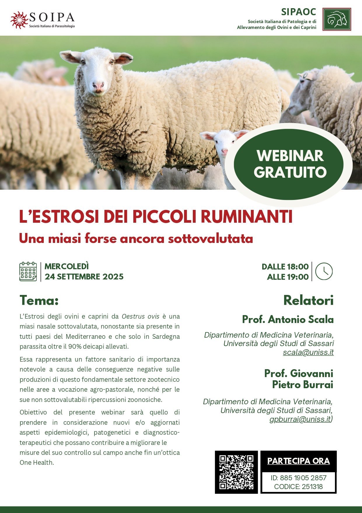 L'estrosi dei piccoli ruminanti
