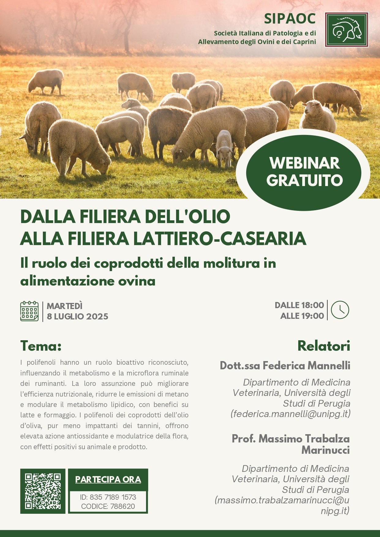 Dalla filiera dell'olio alla filiera lattiero-casearia